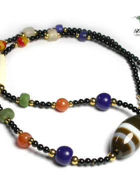 维多利亚风缠丝玛瑙锁骨链