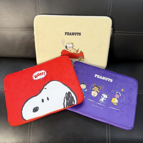 外贸原单史努比电脑包内胆