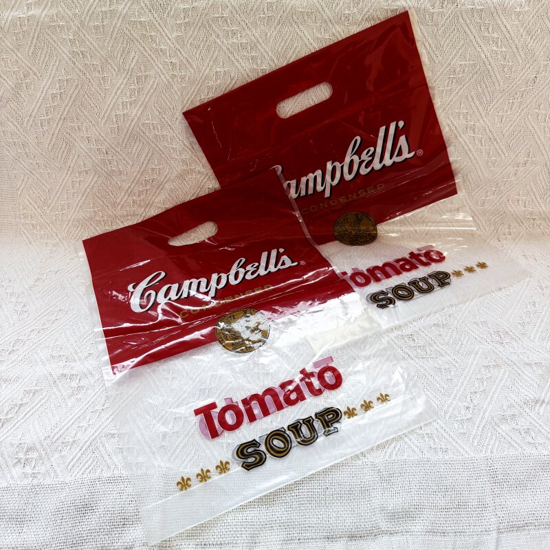 外贸原单安迪沃霍尔半透明加厚自封礼品袋包装袋 尺寸29*39