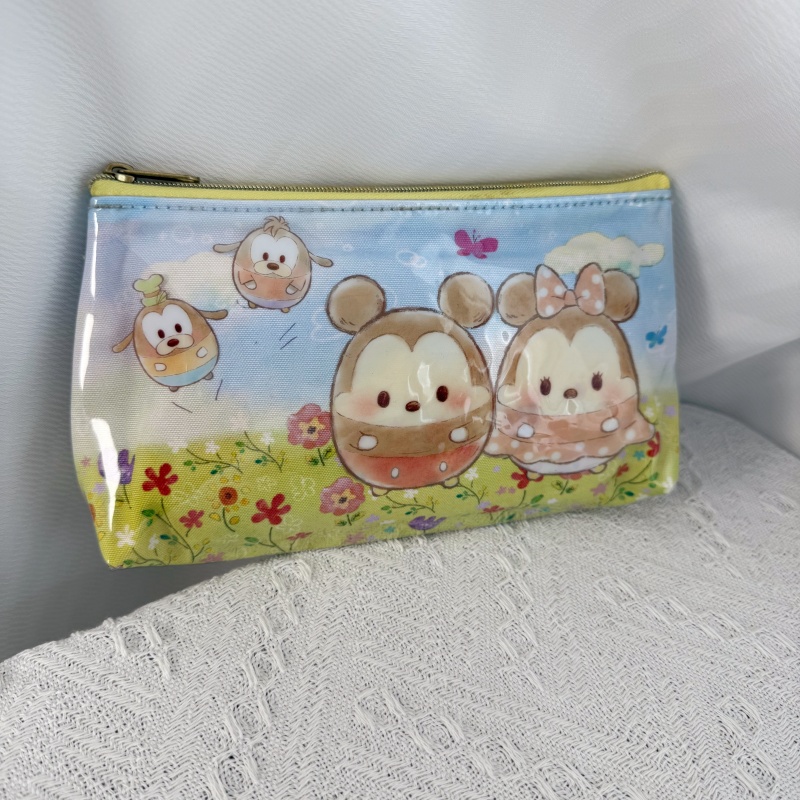 出口日本卡通可爱米奇双层拉链包