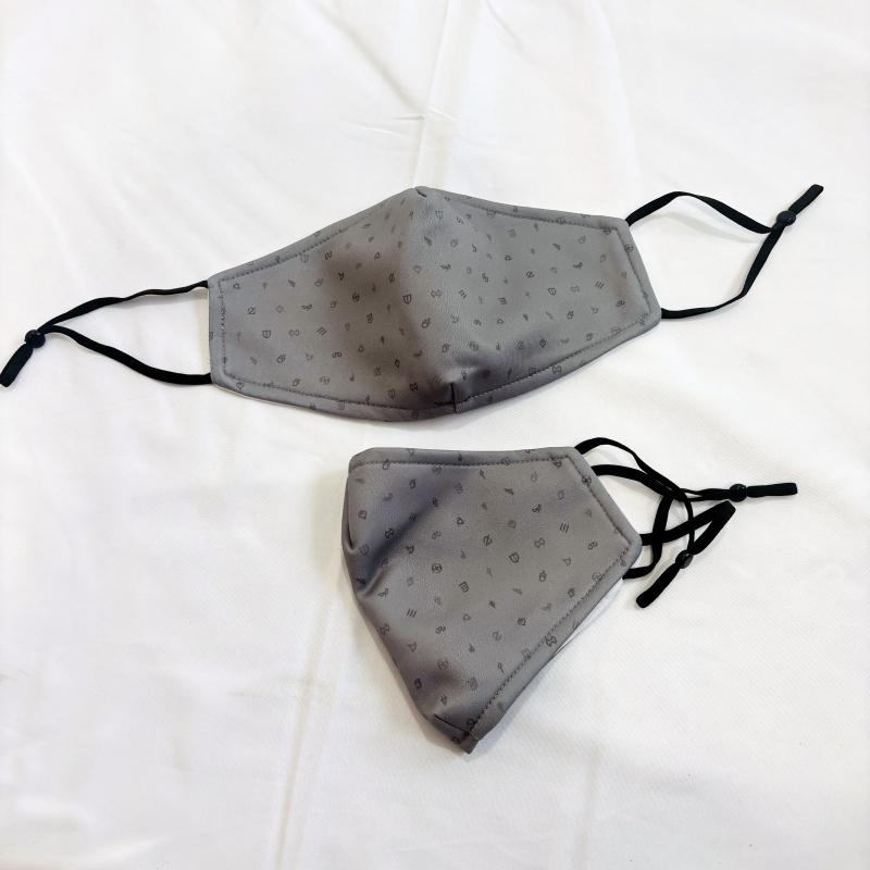 口日本白色印花字母速干口罩