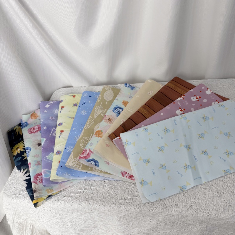 出口日本田园风DIY手工涤纶布