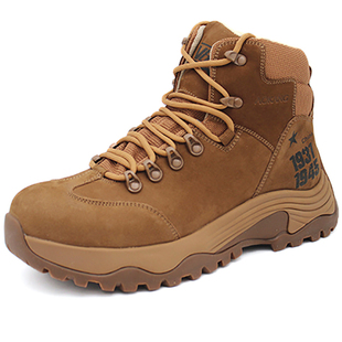 奥康男鞋2025休闲系带高帮马丁靴棉鞋1251023063黄1251023065卡其