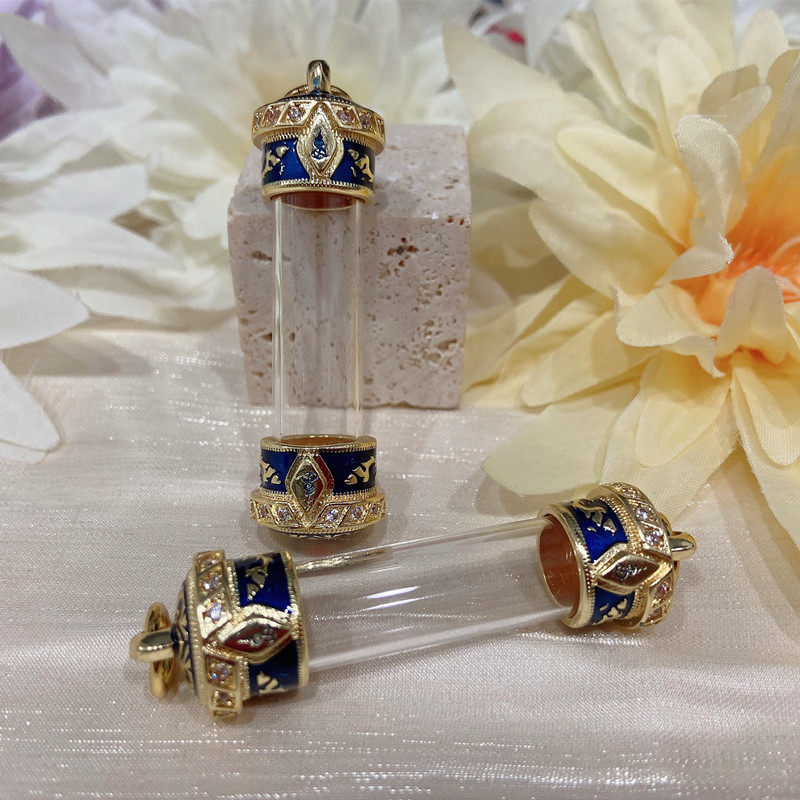 顶鼎泰牌泰国佛牌符管配件空管嘎乌盒珐琅彩镶钻符管配件精美高档,特色手工艺,泰国特色,淘宝优惠券,粉丝福利购,淘宝优惠卷