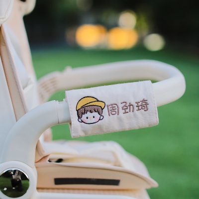 刺绣定制儿童婴儿车书包魔术贴