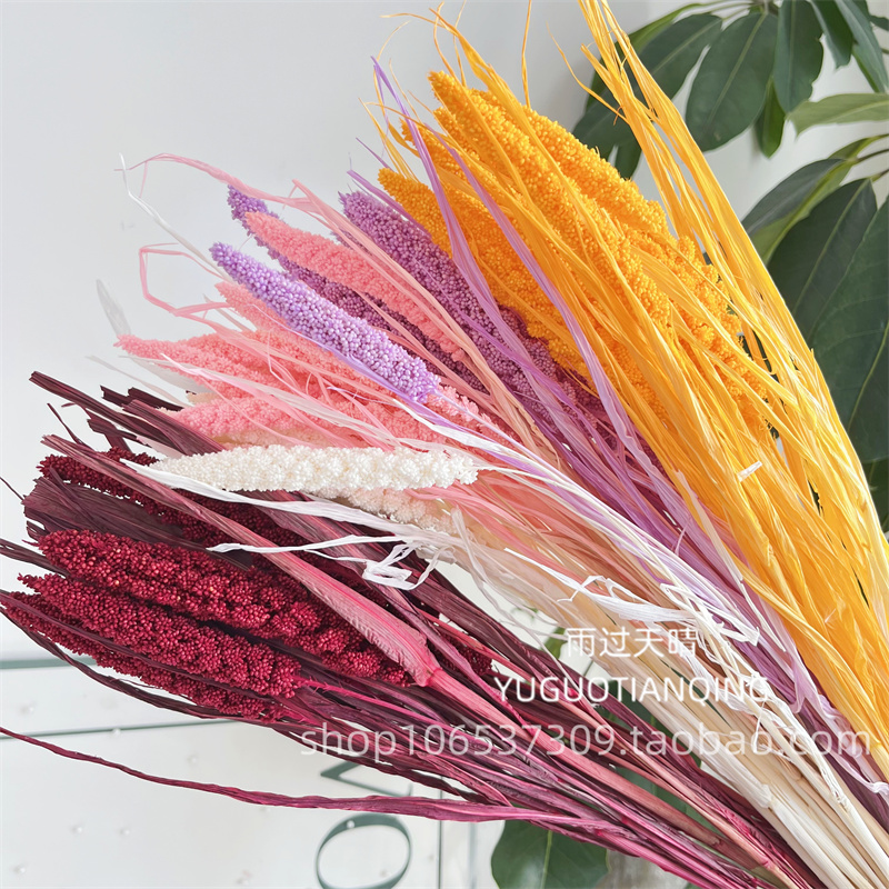 雨过天晴小米永生花家居装饰插花