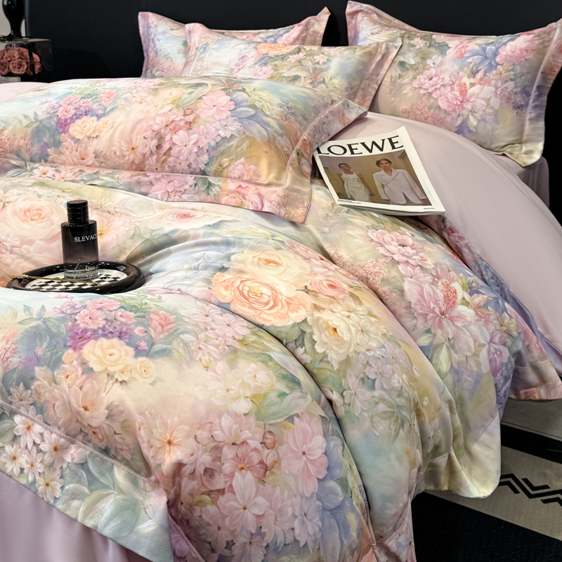 高端100支莱赛尔天丝棉四件套