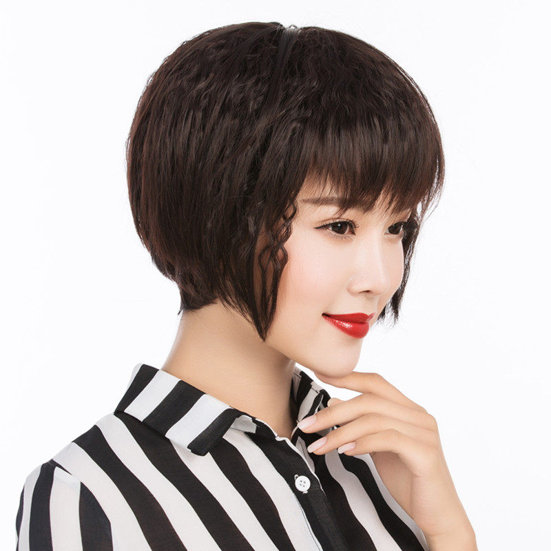 Perruque JUNOPOGA     cheveux courts - Ref 2608238 Image 4