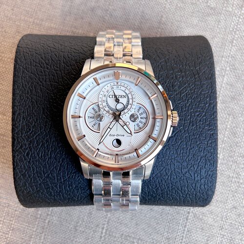 正品西铁城月相光动能BU0056-57A