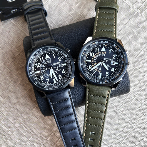 西铁城空中之鹰光动能夜光防水