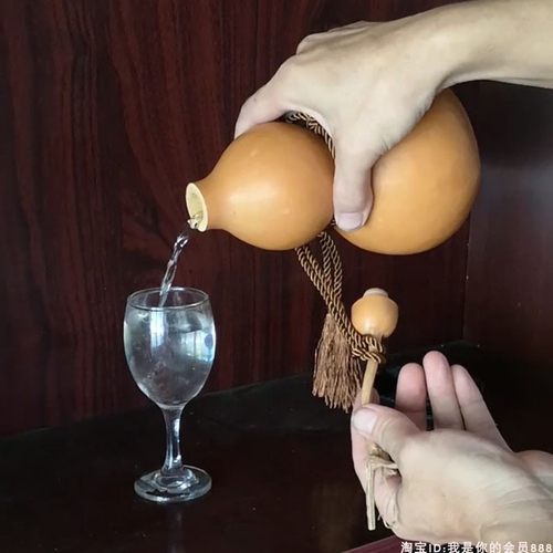 1物1图天然开口酒葫芦防渗济公装酒水壶杯瓶烙画风水用摆件带龙头