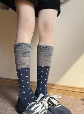 千金风波点小腿袜~又韩又美！入秋穿搭的点睛之笔~温柔溢出屏幕辣