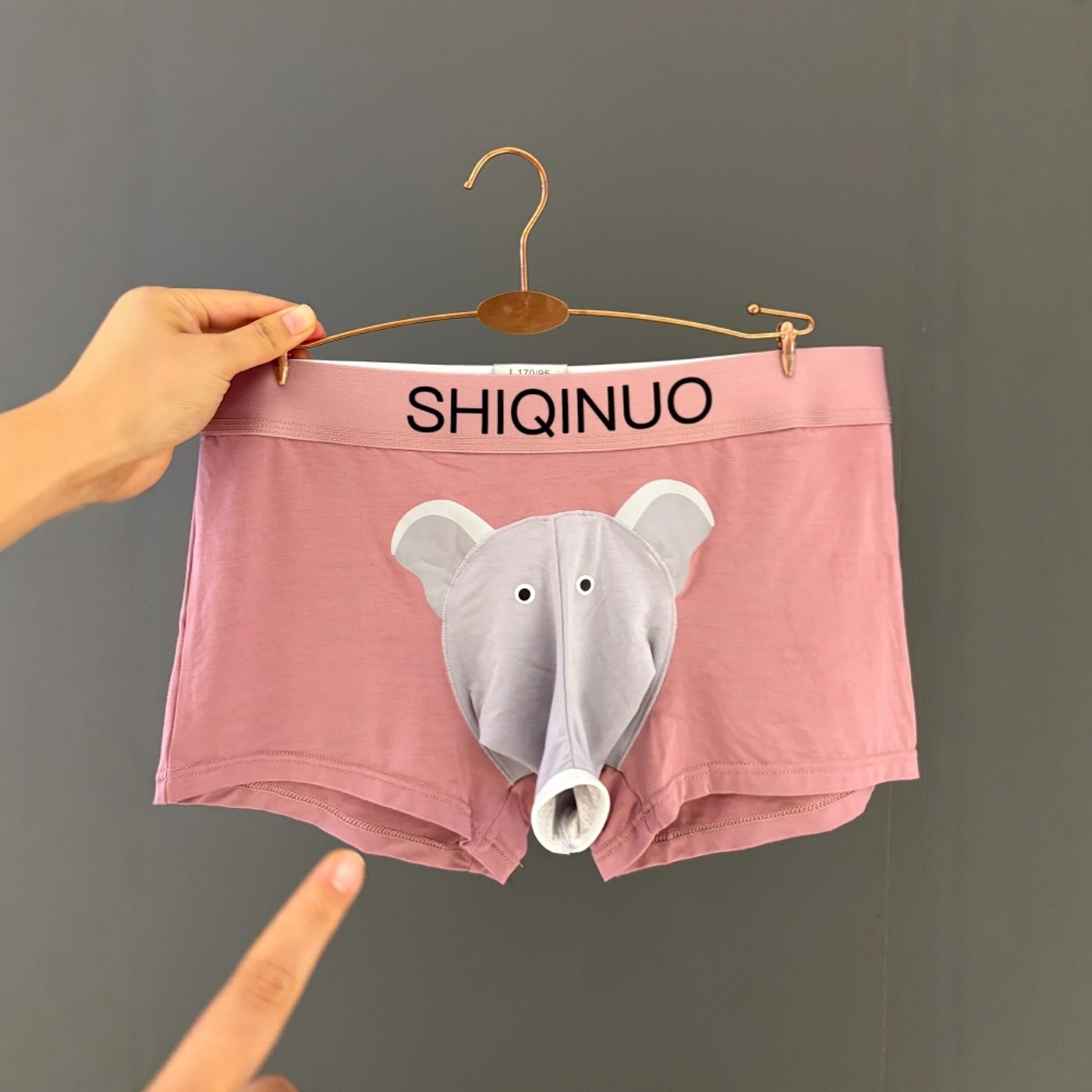 送给男朋友的大象内裤！两室一厅