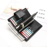 Бумажник, длинная сумка через плечо, вместительная и большая универсальная маленькая сумка клатч с молнией, кошелек