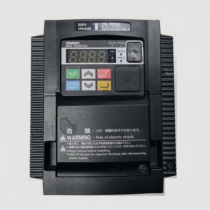 OMRON MX2  3G3MX2AB007E  075 KW  MOTORE INVERTER  3G3MX2 AB