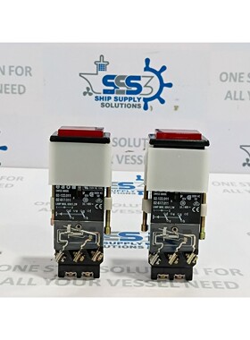 EAO 红色方形按钮开关 02-122.011 / 02-617.011 250V AC 10A 瑞