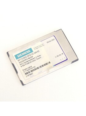 Siemens 6FC5250-5PX10-3AH0 NCU-Systemsoftware 2 Axes SN:T-N4