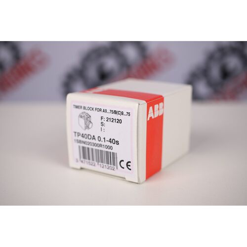 ABB TP40DA 0.1-40S 1SBN020300R1000 (TIMER BLOCK FOR A9...) -