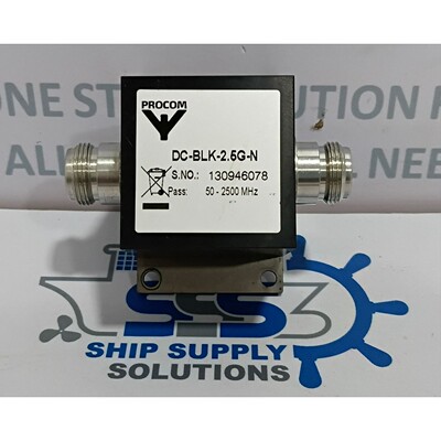 Procom DC-BLK-2.5G-N DC Block 50-2500 Mhz