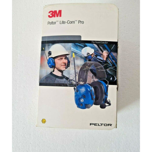 3M PELTOR LITECOM PRO HELMET EAR MUFF-INTRINSICALLY SAFE-MT7