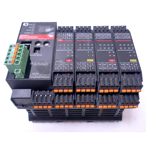 OMRON NE1A-SCPU02 SAFETY NETWORK CONTROLLER 40 SAFETY INPUTS