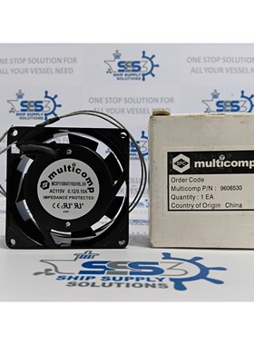 SPC Multicomp MCSF11580AT/1082HBL.GN 轴向风扇 9606530 AC115V