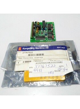 KONGSBERG 37767522 Tbsl RS232 Isol. Adaptador Albatross 3776