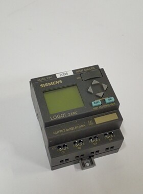 SIEMENS 6ED1 052-1HB00-0BA6 LOGO!24RC LOGIC MODULE Out 24V 8