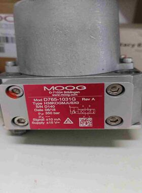 MOOG穆格D765-1031G伺服阀销售议价