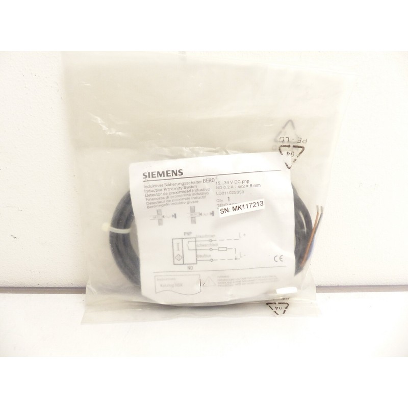 Siemens 3RG4023-0AG01 N?herungsschalter SN: MK117213 - ungeb