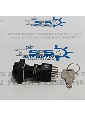 IDEC HA-C6 钥匙选择开关带钥匙 W21-1 2A 250V 交流电/30V 直流