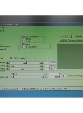 Adimec-1000m/D_ST & Navitar 1-60189 1-60135 1-6044 tested