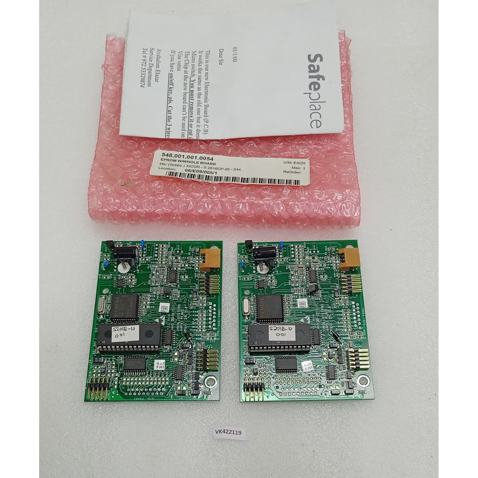 OMEN SYSTEMS Sécurité Endroit P.E.L 1V-0 30-03-E-T Rev:DS5
