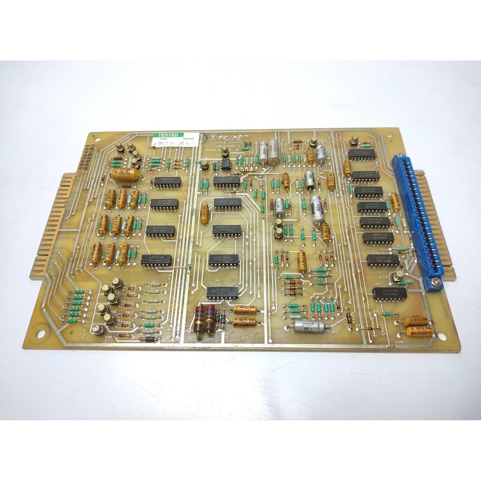 Baylor D28178 Rev H Thyrig Control PCB 28177A 39609-04 10014 - 实物图