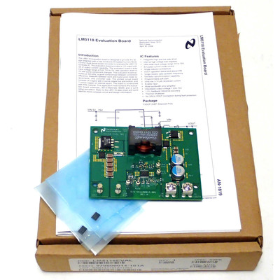 NATIONAL SEMICONDUCTOR LM5118 EVALUATION BOARD PN: 551600014