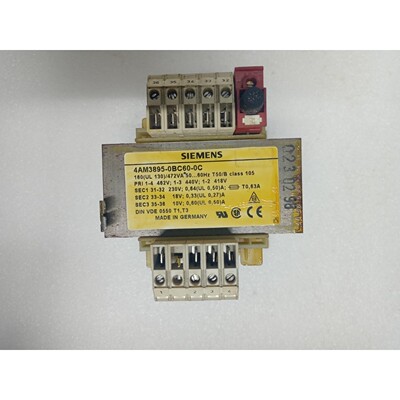 Transformateur Siemens 4AM3895-0BC60-0C