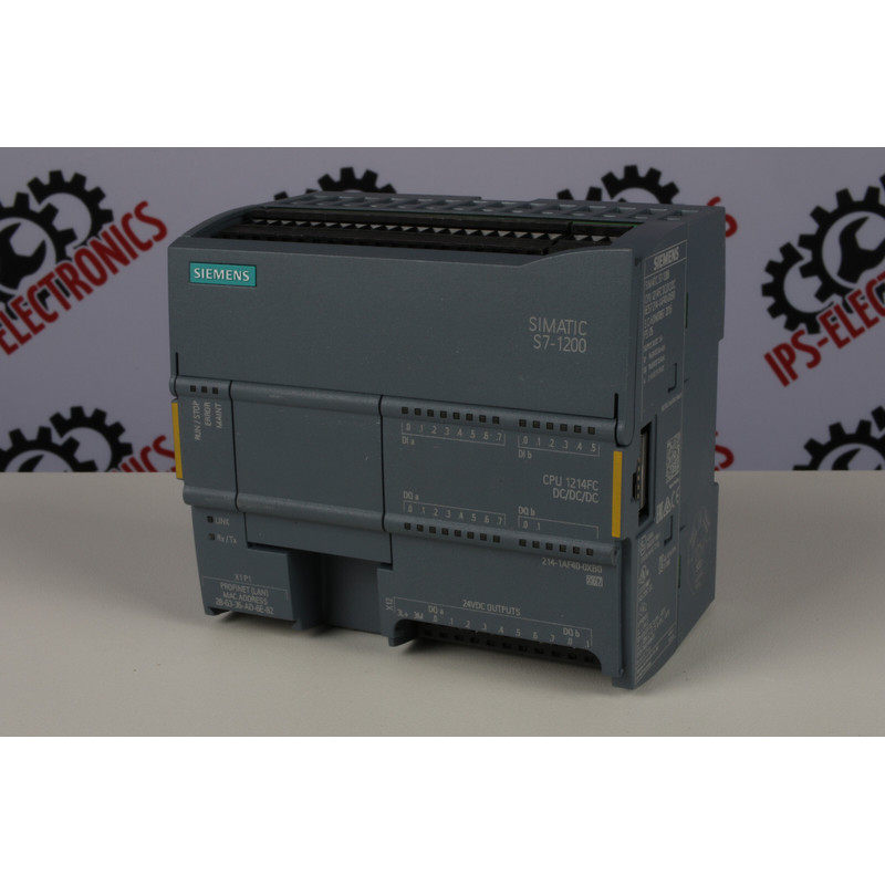 SIEMENS SIMATIC S7-1200 6ES7 214-1AF40-0XB0 (CPU) - 6 months
