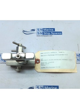 Kerotest/Marsh N8512 Block And Bleed Valve 1/4 In Swagelok S