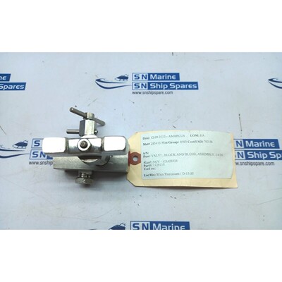 Kerotest/Marsh N8512 Block And Bleed Valve 1/4 In Swagelok S