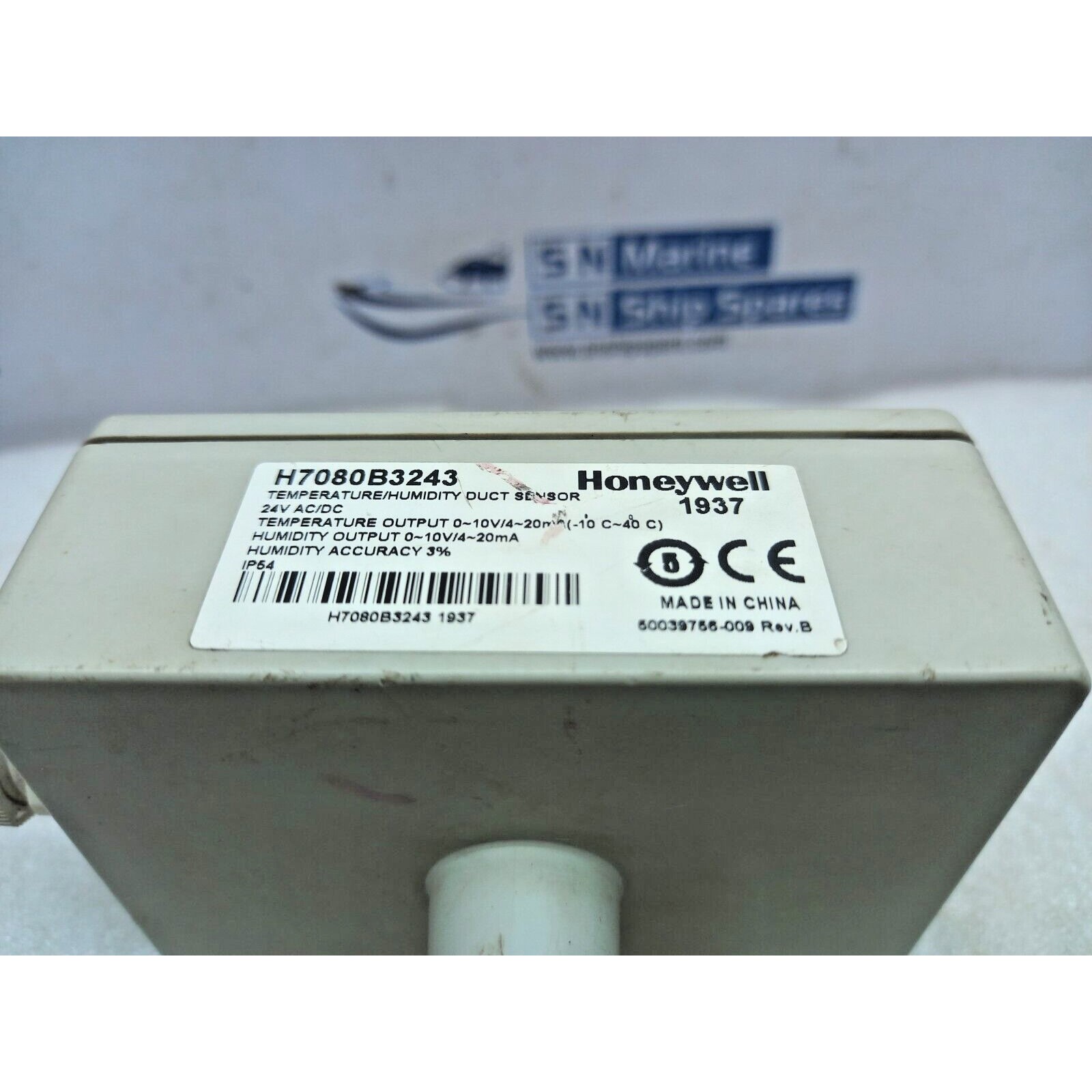 Honeywell H7080B3243 Temperature/Humidity Duct Sensor 24V AC