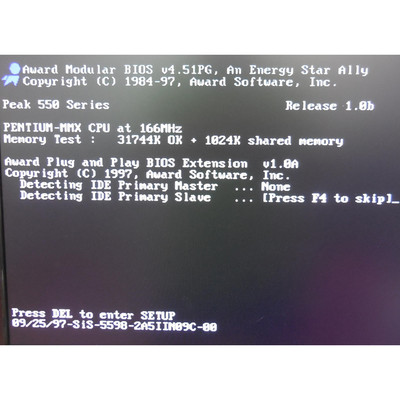 PEAK KJ060010-550E SBC P550R1-FB2E V4.51PG/R1.0b tested