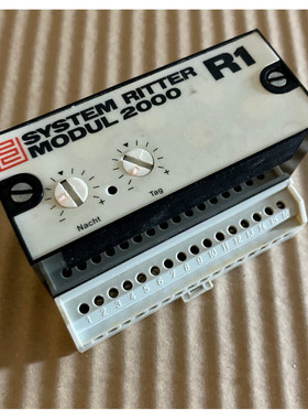 System Ritter Modul 2000 R1 tekmar 1418 K35 Aufladeregler Au