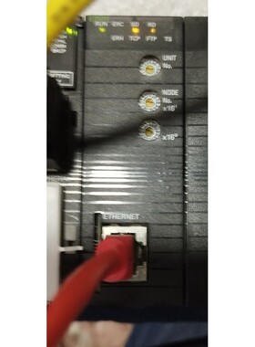 TESTED  OMRON CJ1WETN11  ETHERNET UNIT  CJ1W ETN11