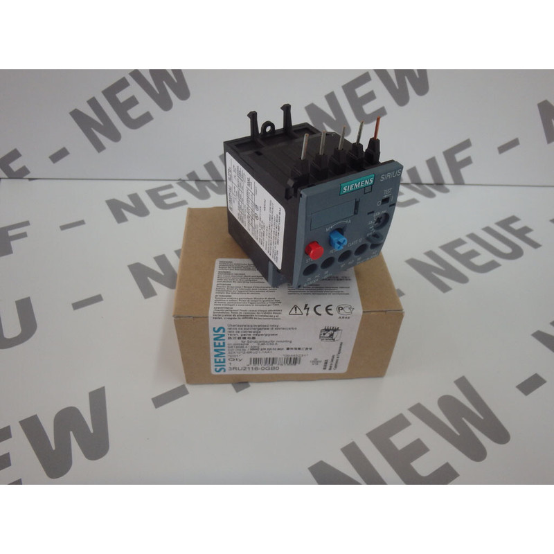 3RU21160GB0 - SIEMENS - 3RU2116-0GB0 / Relé Térmico Para C