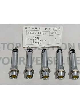 BD-1713A-24 (Amber) 24VDC 霓虹灯 BD-1711R-24