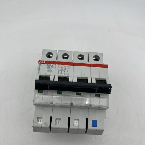 ABB S403 M C50 NP CIRCUIT BREAKER USED & WORKING