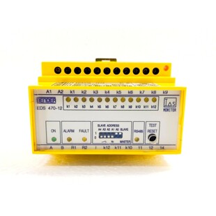 BENDER EDS 470-12 INSULATION FAULT EVALUATOR EDS470-1213
