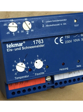 tekmar 1763 Eis- und Schneemelder Serie D 173 Heizungssteuer