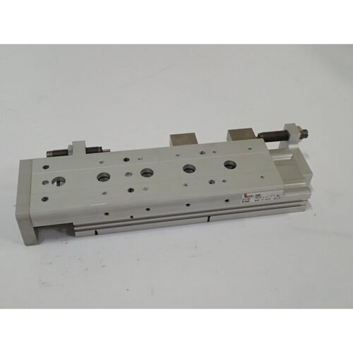 SMC MXS16-100B PNEUMATIC SLIDE TABLE + SHOCK ABSORBER 0.15~0