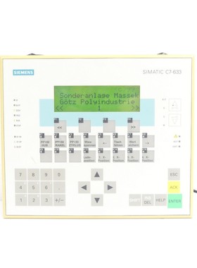 Siemens 6ES7633-2BF00-0AE3 Komplettger?t C7-633 DP SN:L71115